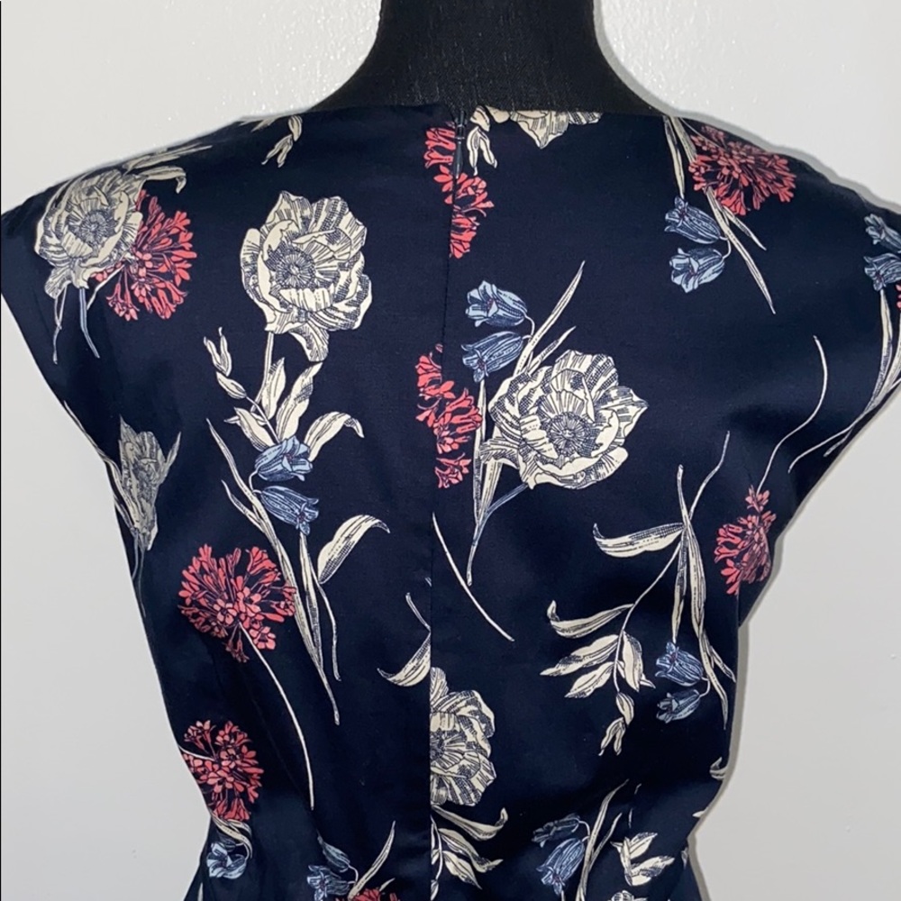 Ann Taylor Navy Floral Dress - Picture 10 of 14